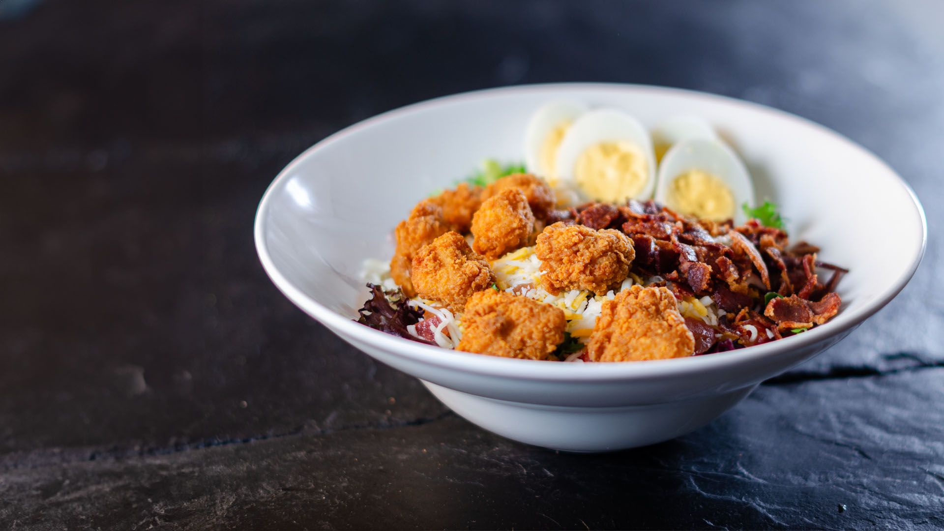 Gitte's Fried Chicken Salad