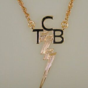 TCB Gold plated necklace