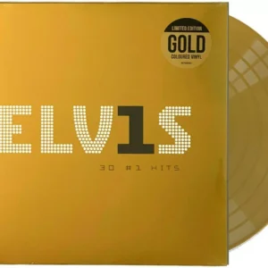 Elvis - 30 #1 Hits 2LP Limited Gold Coloured Vinyl