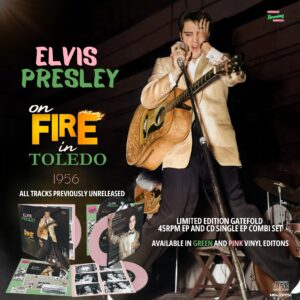 On Fire in Toledo 1956 45rpm/ce - MRS