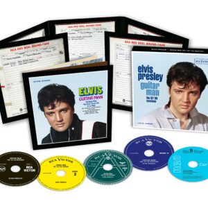 FTD 190 - Elvis Presley - Guitar man Sessions the 67/68 sessions 5cd set Stereo