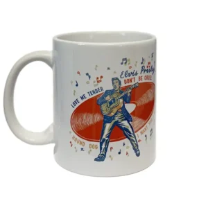 Krus - Elvis Presley med Rød LP