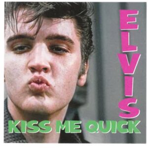 Klistermærke - Kiss Me Quick