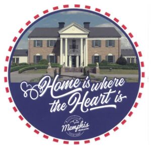 Klistermærke - 'Home Is Where The Heart Is'