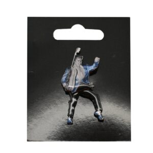 Pin - Swinging Legs Blue Suede Shoes