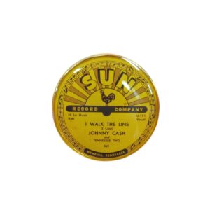 Johnny Cash Pin - Sun Record