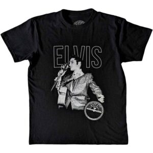 Elvis Presley T-Shirt: Elvis Live Billede
