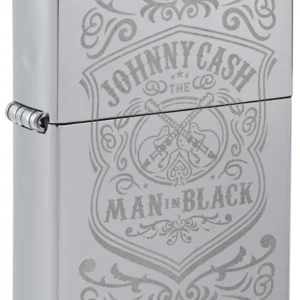 Zippo Lighter - Johnny Cash (Man In Black) Forudbestilling