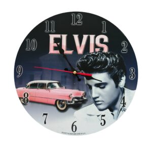 Wall Clock - Pink Cadillac